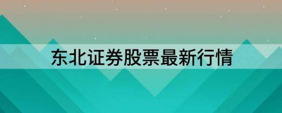 东北证券股票最新行情（东北证券跌9.94%报15.76元 换手3.24%）-1