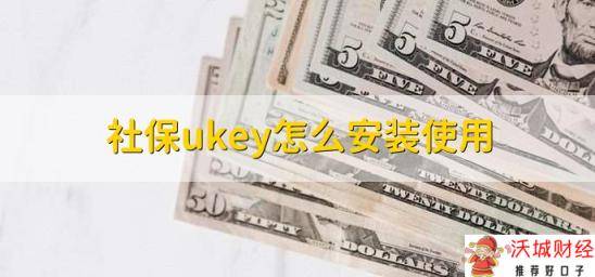 社保ukey怎么安装使用