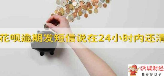 花呗逾期发短信说要在24小时内还清 花呗发信息说24小时内还清怎么办