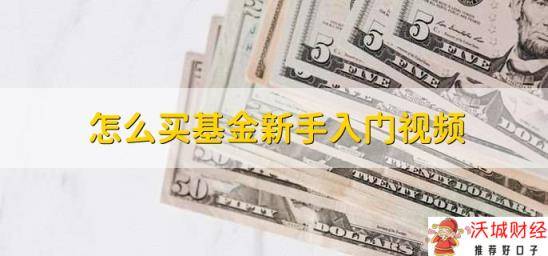 怎么买基金新手入门视频，有以下三点