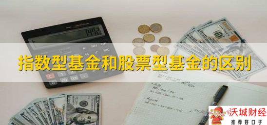 指数型基金和股票型基金的区别，有以下两点