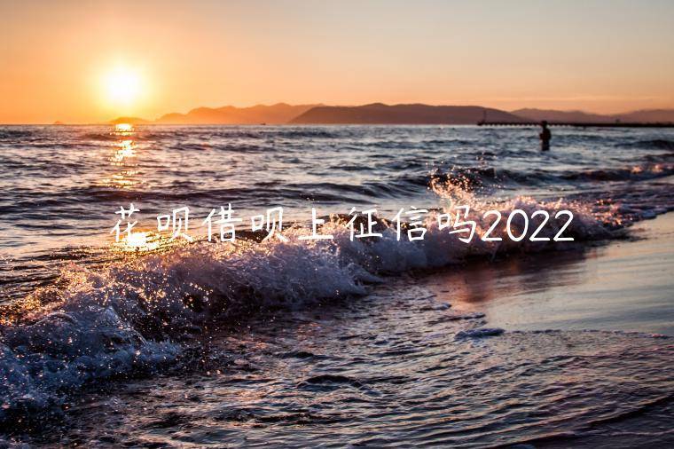 花呗借呗上征信吗2022