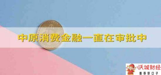 中原消费金融一直在审批中怎么回事 中原消费金融显示审批中什么情况