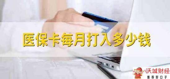 医保卡每月打入多少钱 每个月医保卡打入的钱有多少